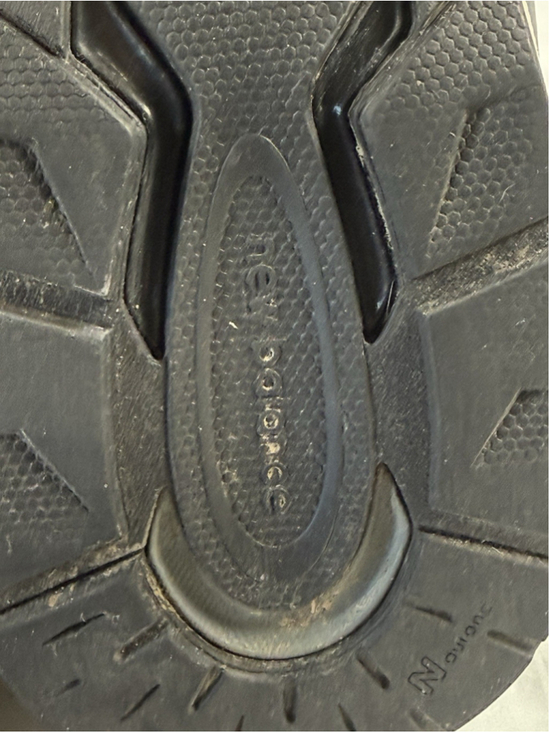 New Balance 990 Running USA Training Shoes Black Gray Size 10 main image 4